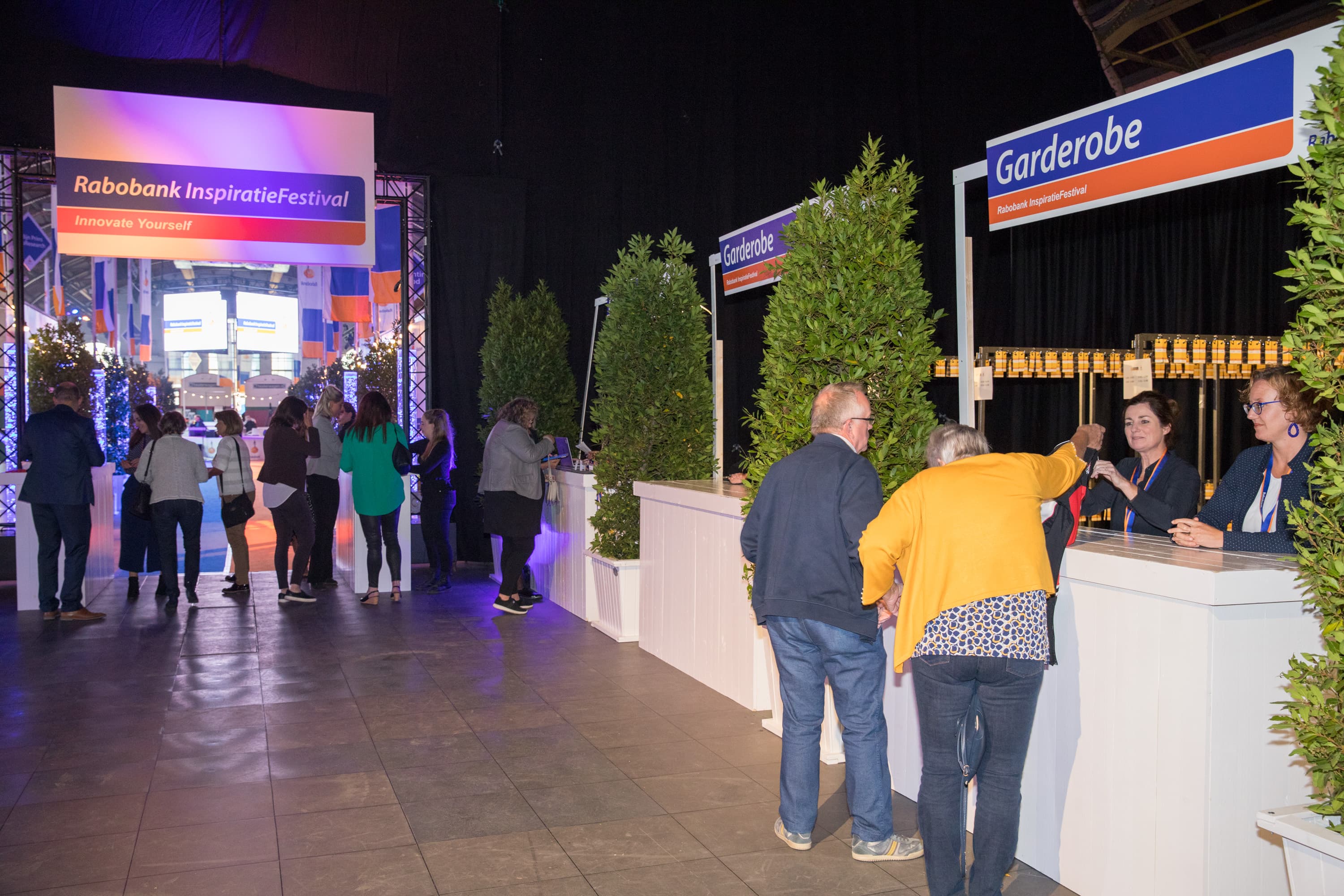 Rabobank InspiratieFestival - grote tent met podium