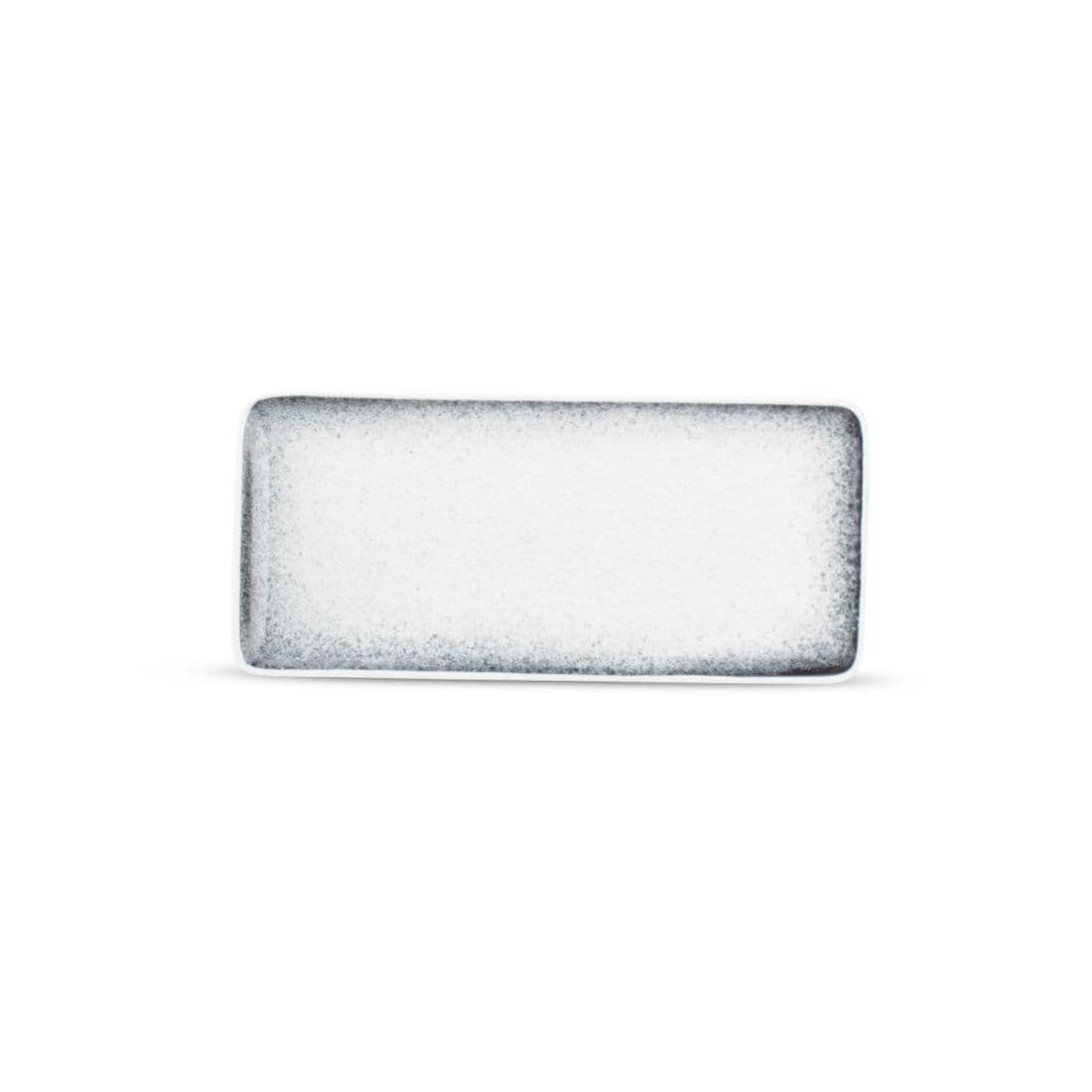 Bord plat black speckled dusk 22x10cm