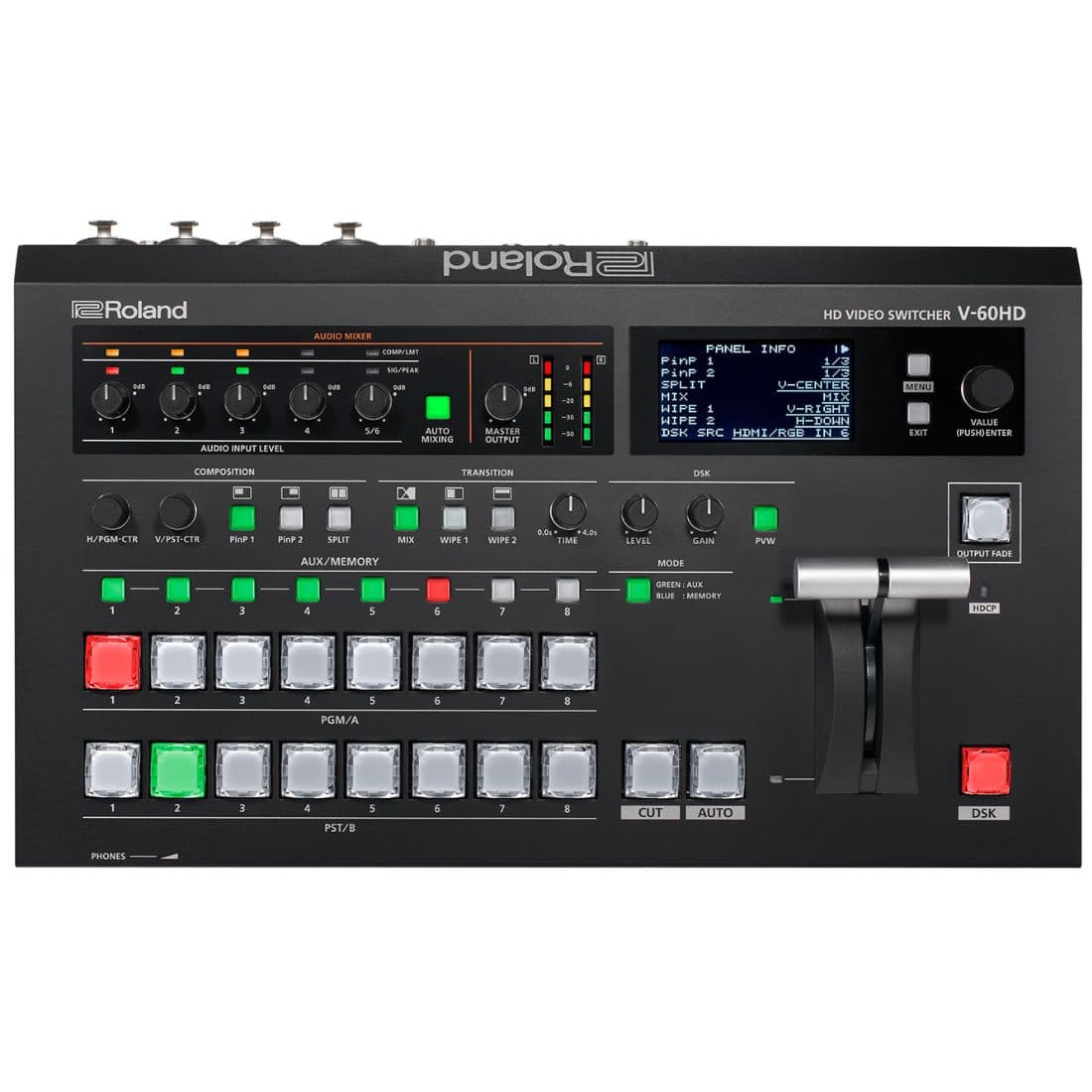 Roland - V-60HD video switcher + monitor