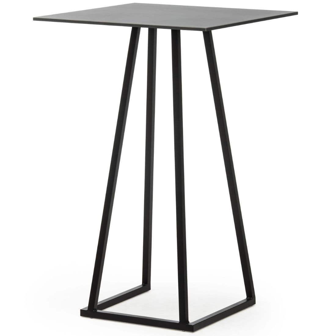 Statafel Linea zwart/zwart