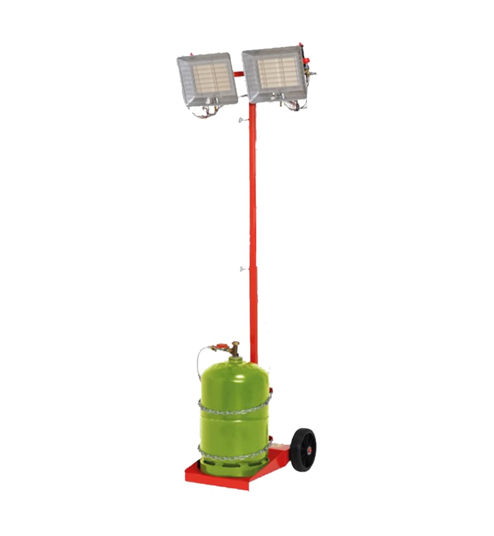 Heater op statief - gas - 9,2kw