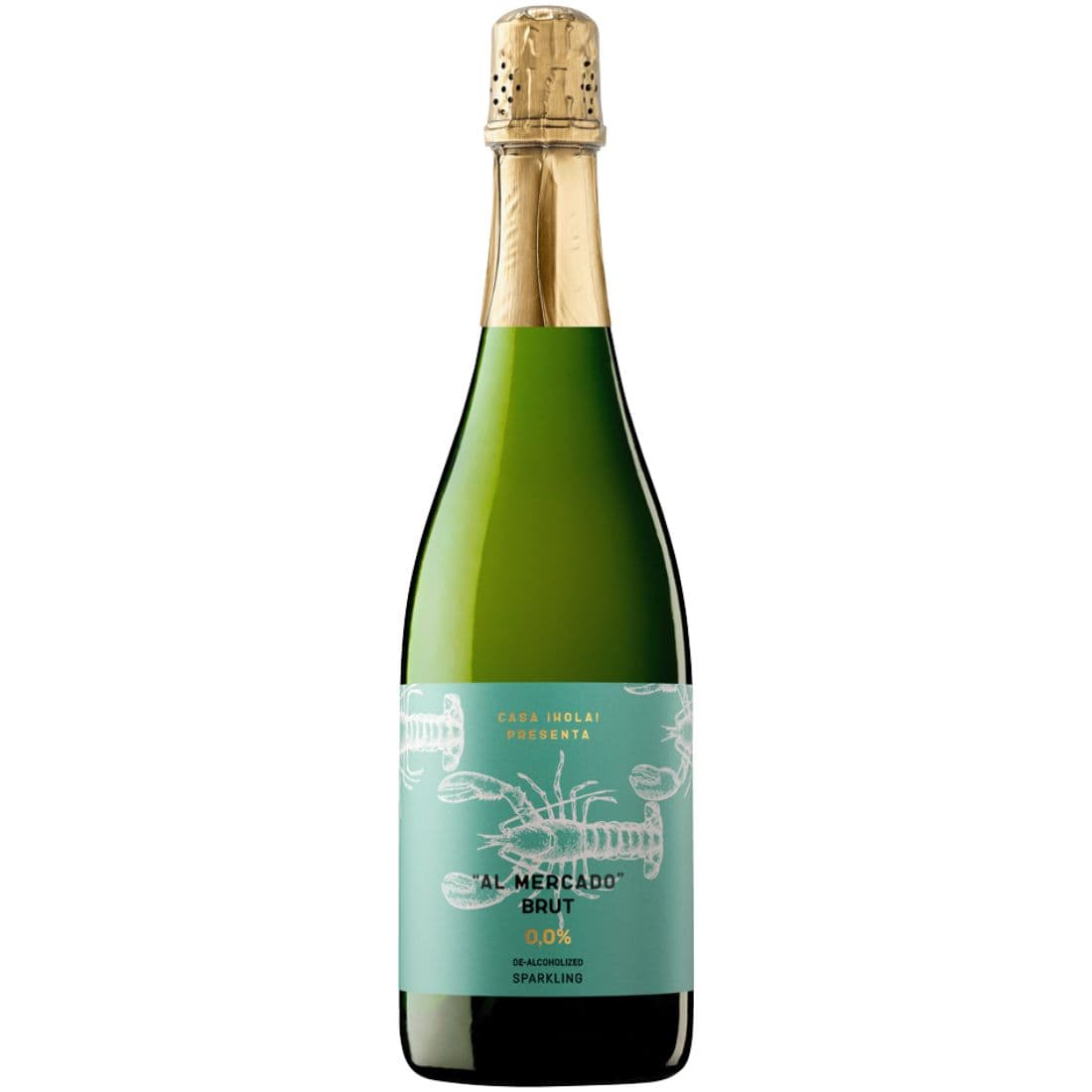 Al Mercado 0.0 Brut Sparkling - fles - 75cl