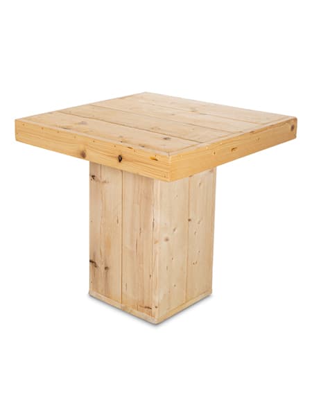 Tafel steigerhout 80x80cm