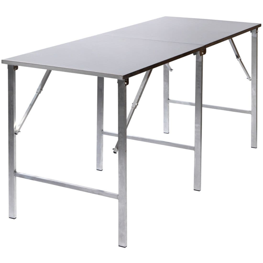Werktafel RVS inklapbaar