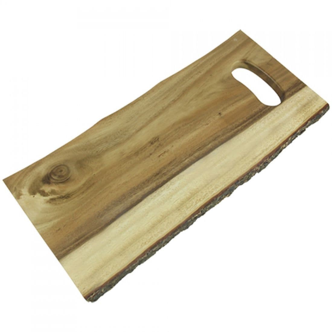 Serveer/presentatieplank hout 40x21 cm