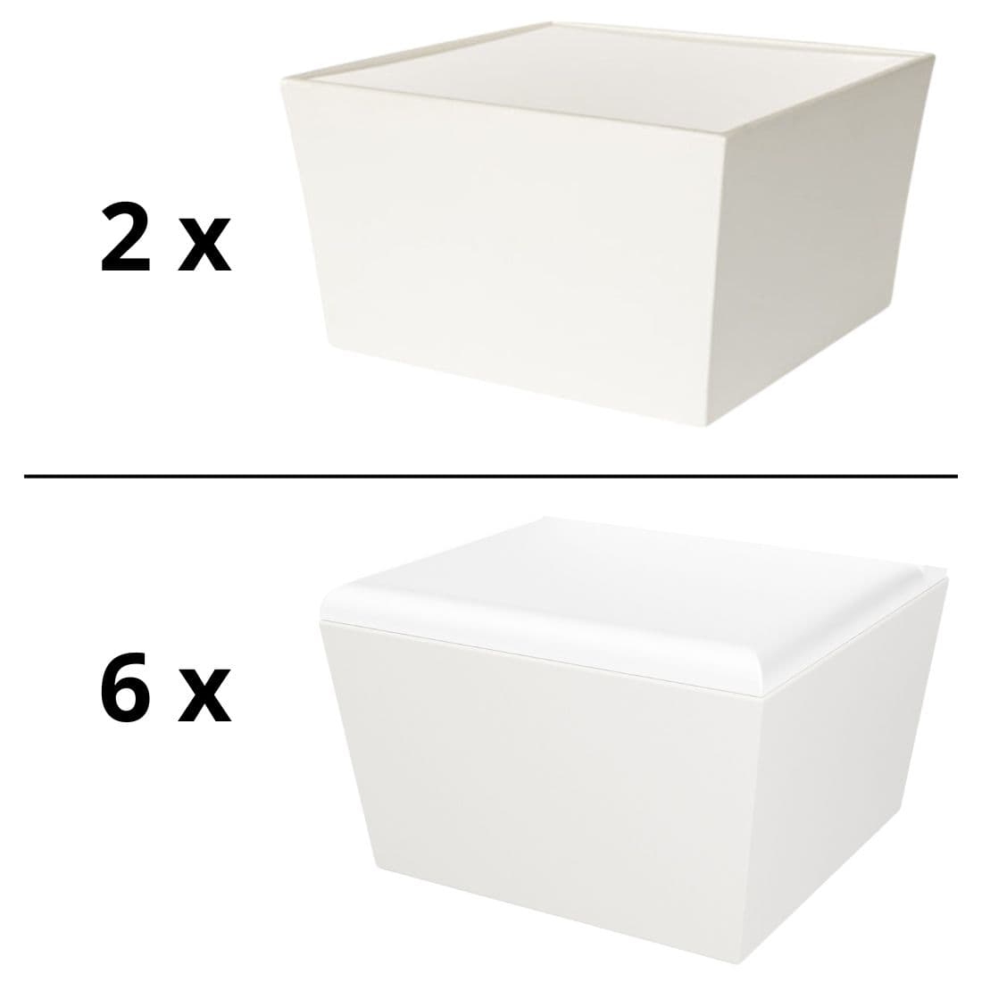 Conic loungeset met 6 zitplaatsen