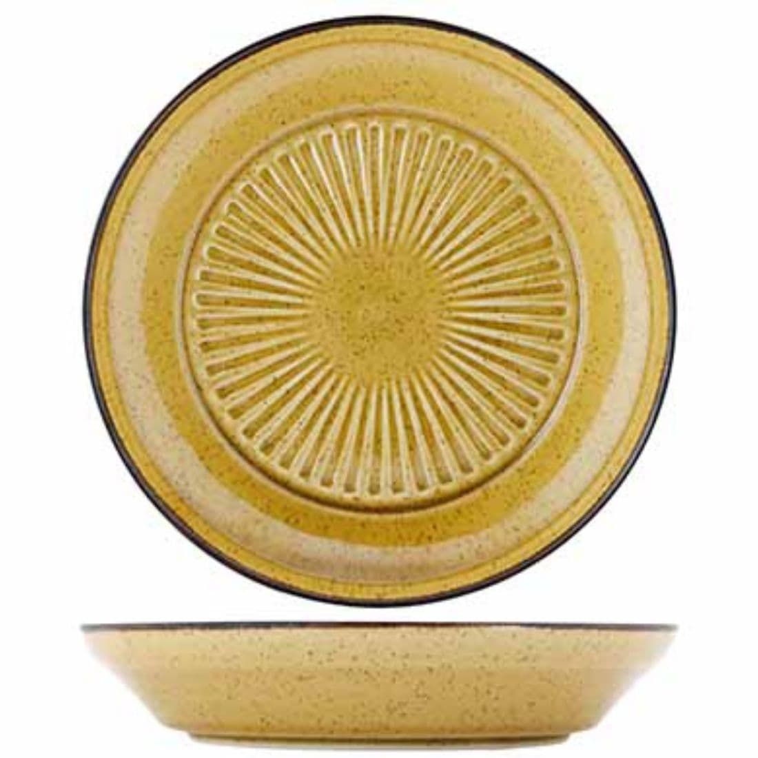 Bord mustard diep 19cm Ø