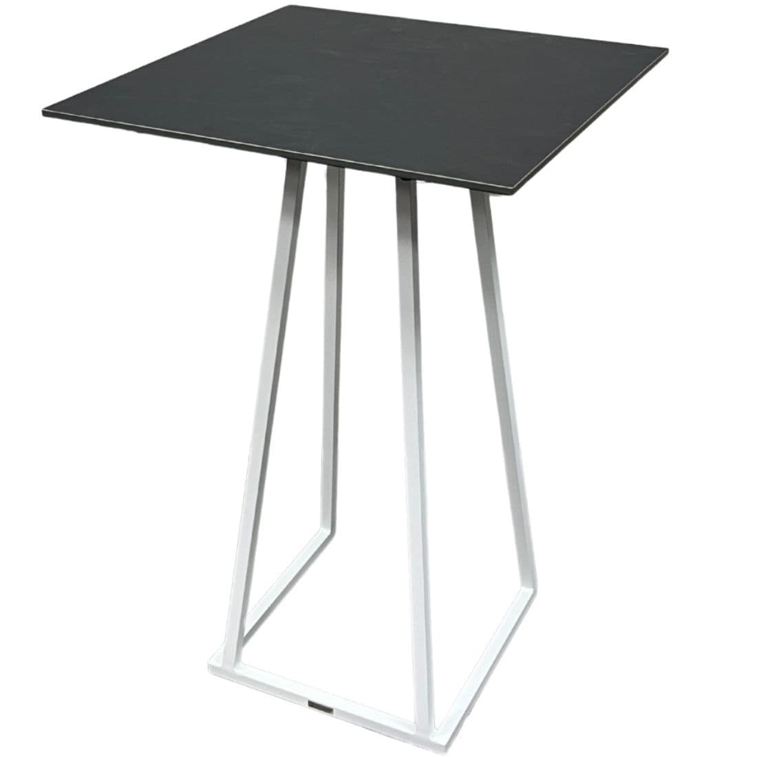 Statafel Linea wit/zwart