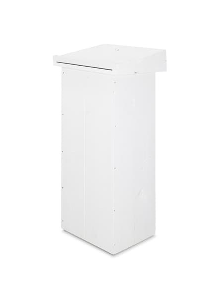 Spreekstoel steigerhout wit