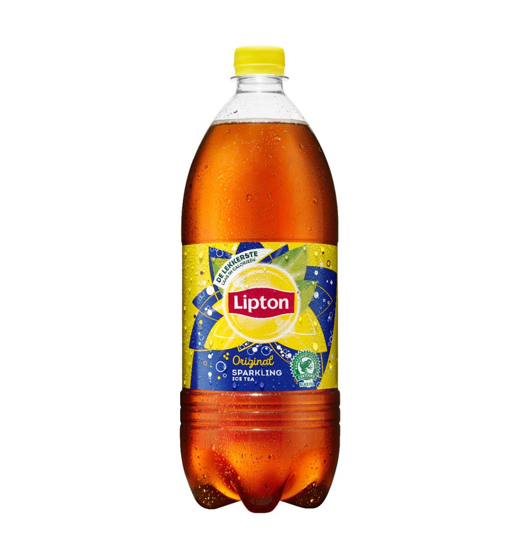 Lipton-Ice Tea Sparkling - fles - 1,1l