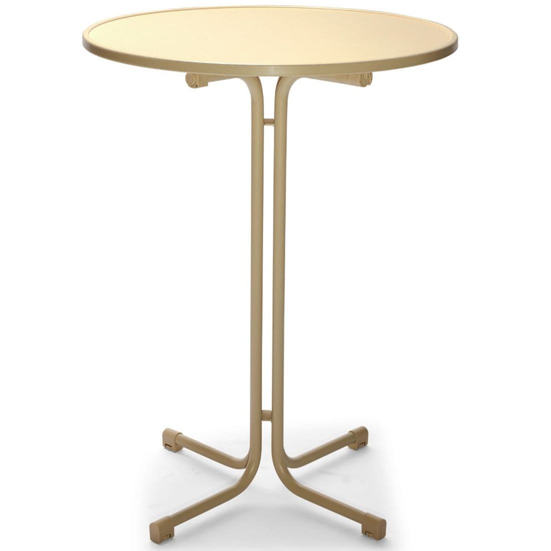 Statafel inklapbaar - 80cm Ø - zand
