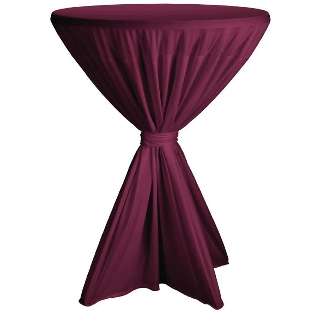 Statafelhoes bordeaux rood