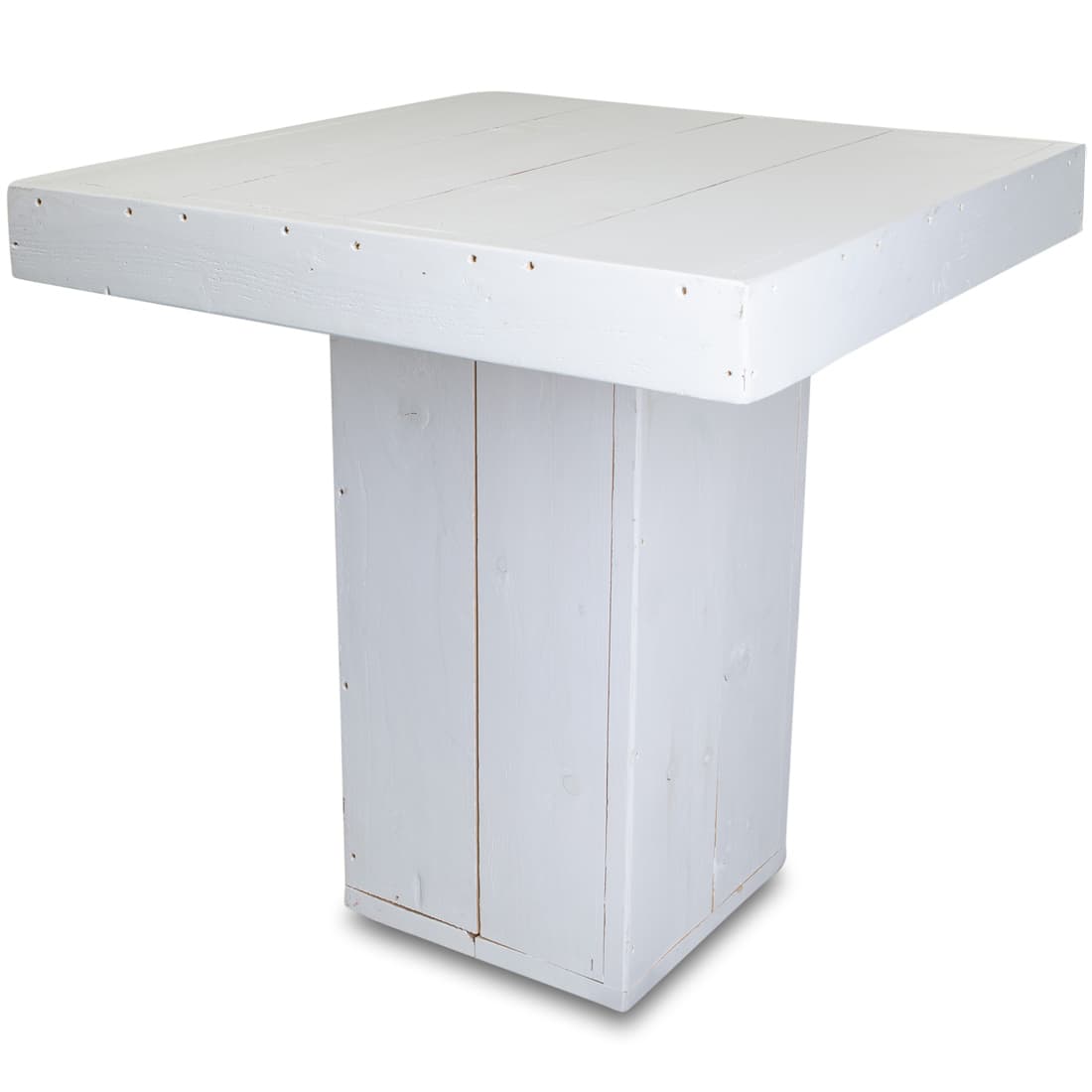 Tafel steigerhout wit 80x80cm