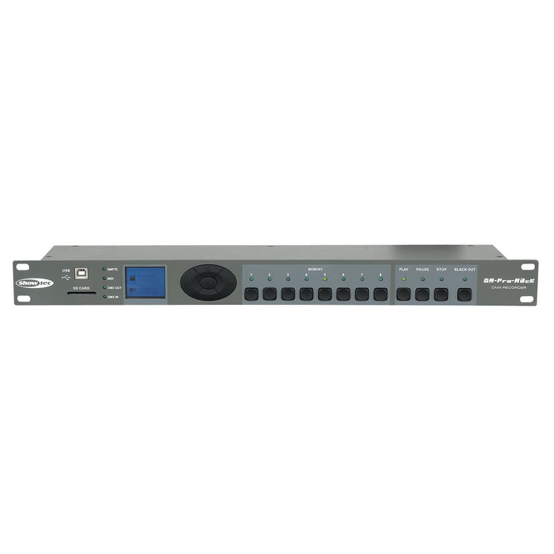Showtec Dr Pro Rack DMX recorder