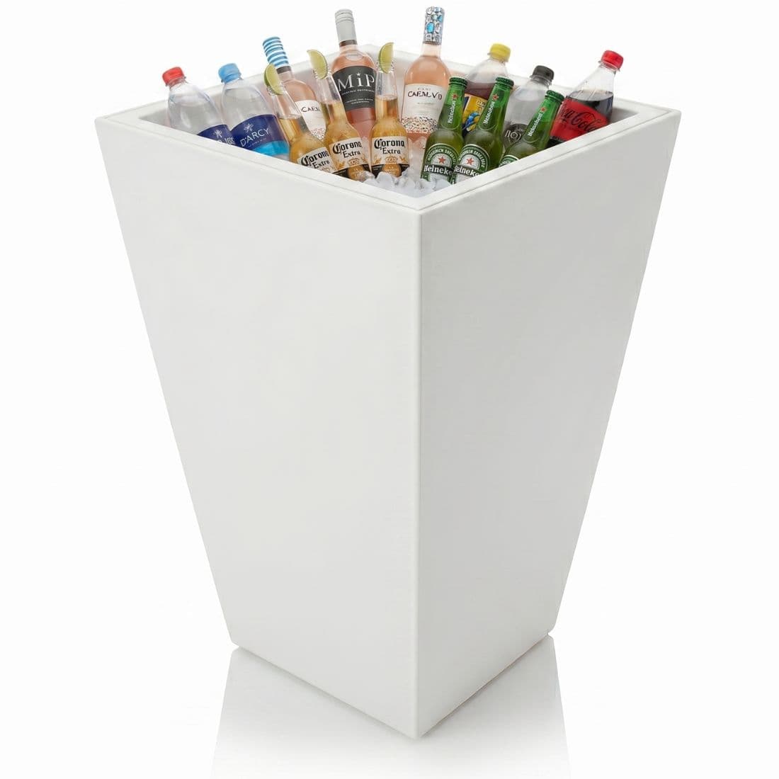 Icetable Conic wit 70x70cm