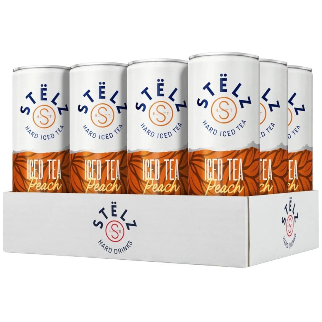STELZ Hard Iced Tea Peach - Tray - 12x25cl