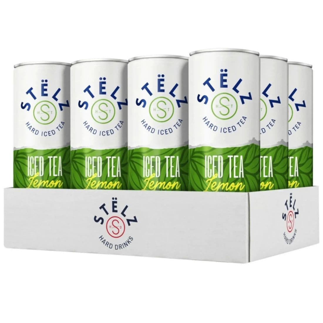 STELZ Hard Iced Tea Lemon - Tray - 12x25cl