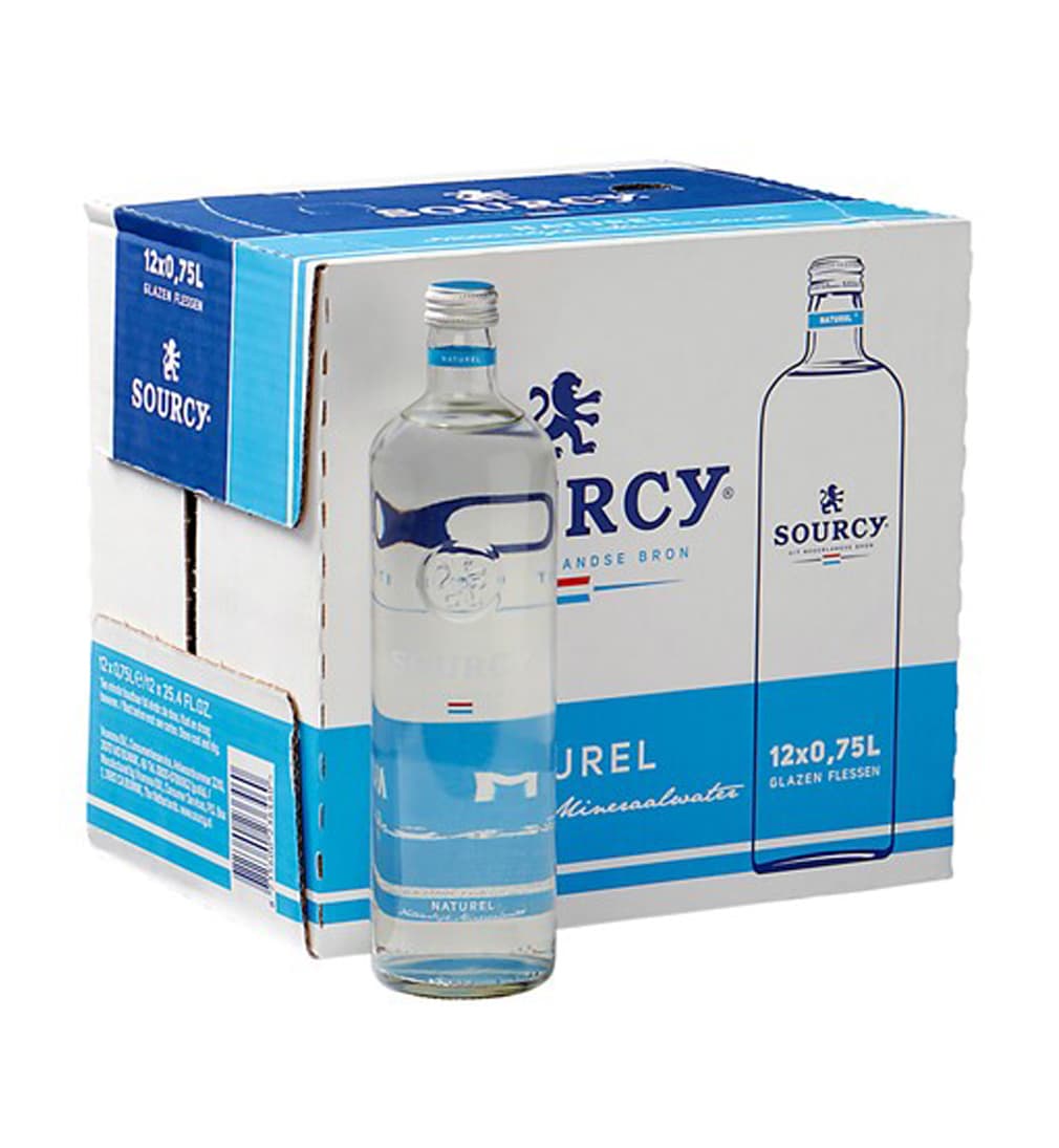 Sourcy Pure Blue - doos - 12x75cl