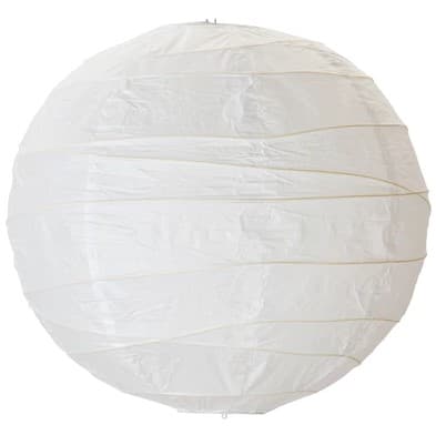 Lampion wit 45cm Ø