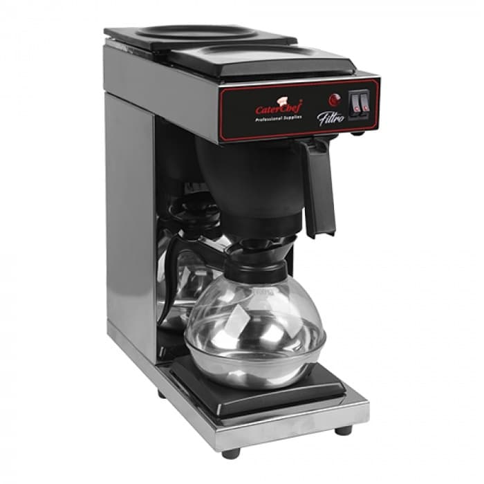 Koffiezetapparaat met 2 kannen
