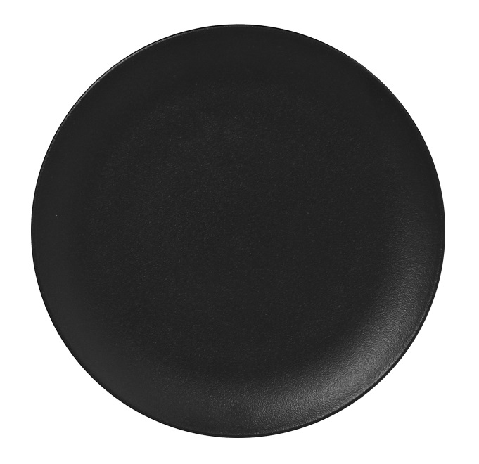 bord modern zwart 15cm Ø