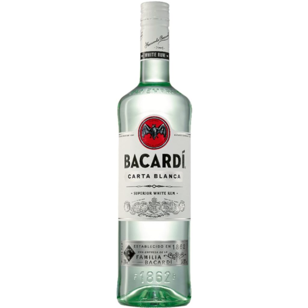 bacardi carta blanca fles 100cl