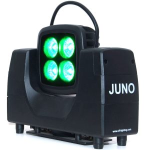 clf juno wireless accu rgbw led spot, 40w